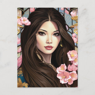 Cartes Pour Fêtes Annuelles Fleurs de l'élégance