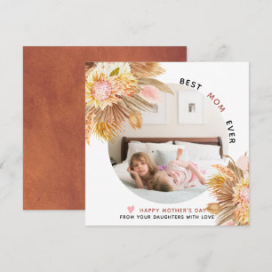 Cartes Pour Fêtes Annuelles Fleurs en terre cuite et roses pour la fête des mè