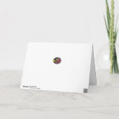 Cartes Pour Fêtes Annuelles Fleurs mixtes Fête des mères (Dos)