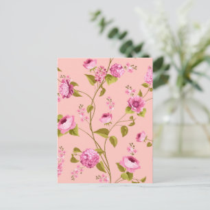 Cartes Pour Fêtes Annuelles Fleurs Motif 17