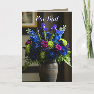 Cartes Pour Fêtes Annuelles Fleurs pour papa (2)