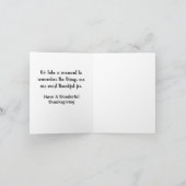 Cartes Pour Fêtes Annuelles Fleurs Vintage Remerciements de Thanksgiving (Intérieur)