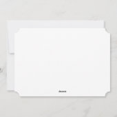 Cartes Pour Fêtes Annuelles flocon (Dos)