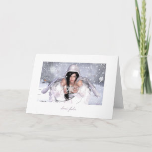 Cartes Pour Fêtes Annuelles flocons de neige