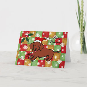 Cartes Pour Fêtes Annuelles Flocons de neige de sucre de canne de Noël de