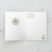 Cartes Pour Fêtes Annuelles Flocons de neige lettons (Intérieur)