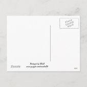 Cartes Pour Fêtes Annuelles Flocons de neige, qu'il neige (Dos)