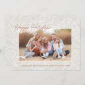 Cartes Pour Fêtes Annuelles Flore du désert (Devant / Derrière)