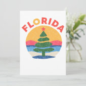 Cartes Pour Fêtes Annuelles Florida christmas (Debout devant)