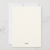 Cartes Pour Fêtes Annuelles Flowing harmony (Dos)