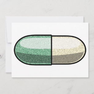 Cartes Pour Fêtes Annuelles Fluoxétine pailletée