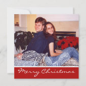 Cartes Pour Fêtes Annuelles Flurry Noël (Devant)