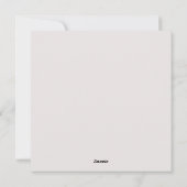 Cartes Pour Fêtes Annuelles Flux fractal (Dos)