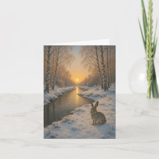 Cartes Pour Fêtes Annuelles Folded New Year's card