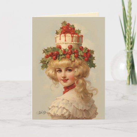 Cartes Pour Fêtes Annuelles Folie de Noël (Devant)