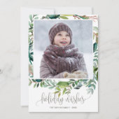 Cartes Pour Fêtes Annuelles Folio Année En Révision Photo De Noël (Devant)