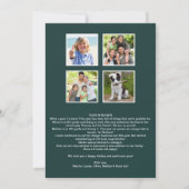 Cartes Pour Fêtes Annuelles Folio Année En Révision Photo De Noël (Dos)