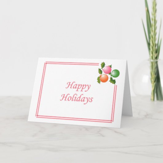 Cartes Pour Fêtes Annuelles Fonds humain (Devant)