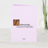 Cartes Pour Fêtes Annuelles Foral Design Valentine's Day Card (Dos)