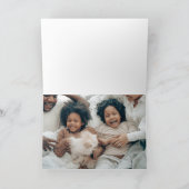 Cartes Pour Fêtes Annuelles Forêt festive rétro (Intérieur)