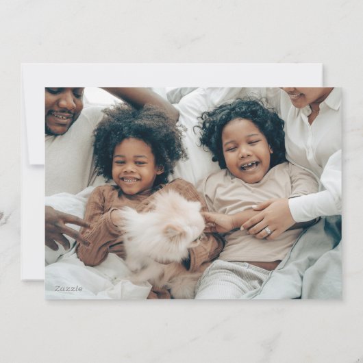 Cartes Pour Fêtes Annuelles Forêt festive rétro (Dos)