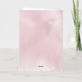 Cartes Pour Fêtes Annuelles Forever Mes Inséparables en aquarelle (Dos)