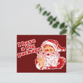 Cartes Pour Fêtes Annuelles Forfait Santas Big (Debout devant)