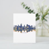 Cartes Pour Fêtes Annuelles Fort Wayne Skyline (Debout devant)