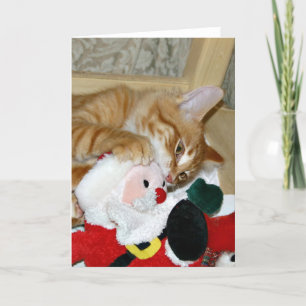 Cartes Pour Fêtes Annuelles Fou chez Père Noël