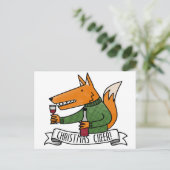 Cartes Pour Fêtes Annuelles Fox (Debout devant)