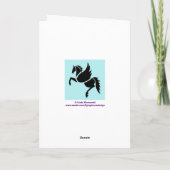 Cartes Pour Fêtes Annuelles Foxy Noël (Dos)