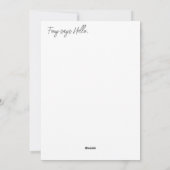 Cartes Pour Fêtes Annuelles Foxy's Happy Dog Face (Dos)