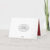 Cartes Pour Fêtes Annuelles Foyer De Noël Au Foyer (Dos)