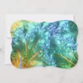 Cartes Pour Fêtes Annuelles fractale à cliquet (Devant)