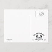 Cartes Pour Fêtes Annuelles Fractale des oeufs de Pâques (Dos)