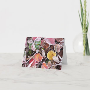 Cartes Pour Fêtes Annuelles Fraises congelées