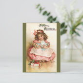 Cartes Pour Fêtes Annuelles Frances Brundage - Fille avec poupée (Debout devant)