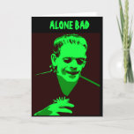 Cartes Pour Fêtes Annuelles Frankenstein - Friend Good<br><div class="desc">Pour cet ami spécial qui l'obtient,  pour leur anniversaire ou juste parce qu'ils vous manquent.</div>