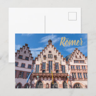 Cartes Pour Fêtes Annuelles Frankfurter Roemer Allemagne Mairie de Francfort
