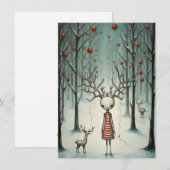 Cartes Pour Fêtes Annuelles Freak Show Christmas Cards (Devant / Derrière)