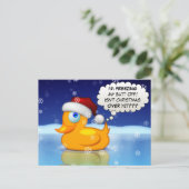 Cartes Pour Fêtes Annuelles Freezing (Debout devant)