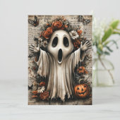 Cartes Pour Fêtes Annuelles Fright & Delight Halloween (Debout devant)