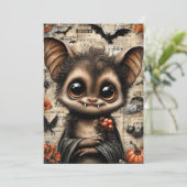 Cartes Pour Fêtes Annuelles Fright & Delight Halloween (Debout devant)