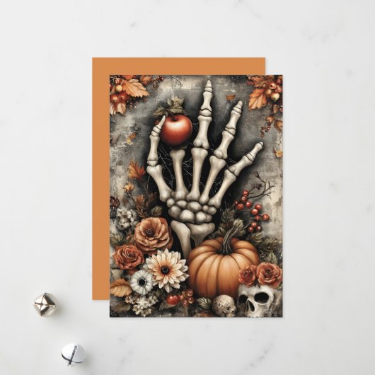 Cartes Pour Fêtes Annuelles Fright & Delight Halloween (Devant/Arrière en situation)