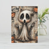 Cartes Pour Fêtes Annuelles Fright & Delight Halloween (Debout devant)