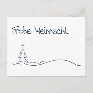 Cartes Pour Fêtes Annuelles Frohe Weihnacht... / Joyeux Noël
