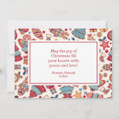 Cartes Pour Fêtes Annuelles Frohe Weihnachten (Dos)