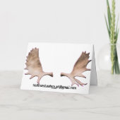 Cartes Pour Fêtes Annuelles Frohliche Weihnachten - Wolfpack (Dos)