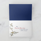 Cartes Pour Fêtes Annuelles Frontière de Noël Icy Frost (Intérieur)