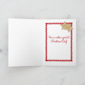 Cartes Pour Fêtes Annuelles Frontière des cookies de Noël (Intérieur)